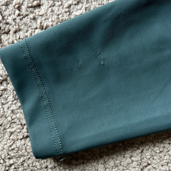 Beyond Yoga Green Silky Material High Waisted Performance Leggings - Picture 6 of 8